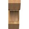 Ekena Millwork Thorton Slat Rough Sawn Bracket w/ Offset Brace, Western Red Cedar, 8"W x 20"D x 20"H BKT0806X20X20THR06RWR - alternate 2